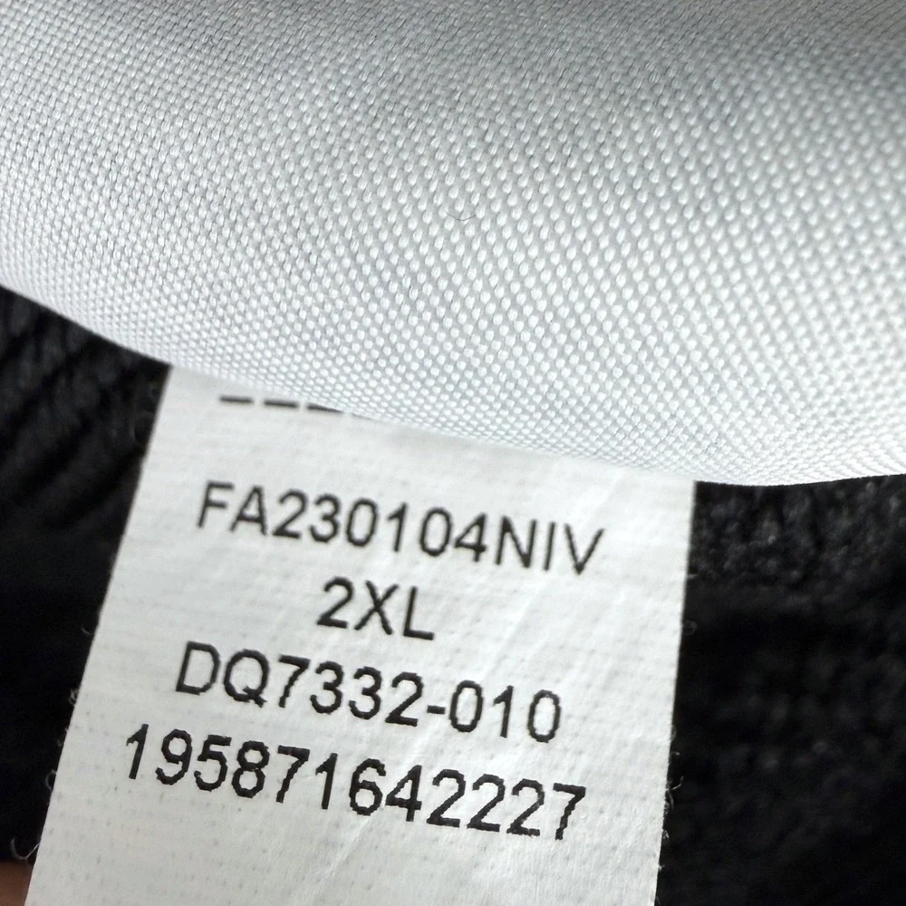 Jordan Men's Dri-FIT Sport Crossover Fleece Black Sweatpants Pants XXL